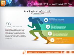 結合効果の9つの平行PPTチャート