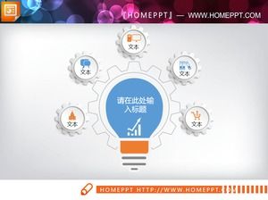 Диаграмма агрегации PPT двух форм колбы