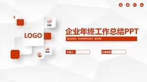 Elegan abu-abu latar belakang rendah template ikhtisar ringkasan pekerjaan mikro tiga dimensi perusahaan mikro