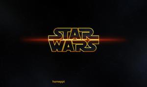 Apreciação PPT do tema do filme de ficção científica de Star Wars