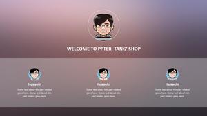 iOS UI樣式標題PPT動畫
