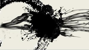 Animație PPT care deschide stil de cerneală