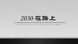 Descărcare animație PowerPoint „pe drum”