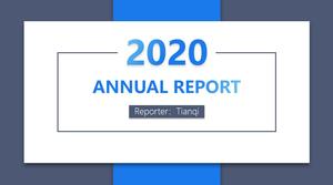 Fan de afaceri atmosferic minimalist umbră stil geometric raport de lucru șablon ppt