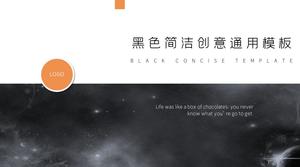 بسيطة وعصرية تقرير عمل ملخص قالب ppt