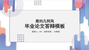 Șablon complet ppt de apărare a tezei de stil MBE cu cadru complet