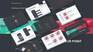 เทมเพลต ppt ธีมการดำเนินงานผลิตภัณฑ์วิดีโอสั้น ๆ