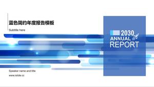 Translucent rounded rectangle art creative main map simple atmosphere small fresh business report summary ppt template