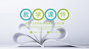 Piatto semplice piccolo modello di insegnamento fresco didattico ppt