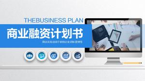 Полная структура микро-размерный шаблон бизнес-плана финансирования п.