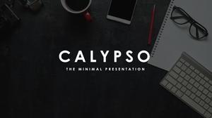 Simple and elegant fashion magazine style European and American style business general ppt template