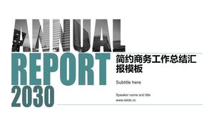 قناع النص صورة بسيطة وأنيقة ملخص عمل تقرير عمل قالب ppt