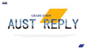 텍스트 기하학적 그래픽 그림 마스크 평면 기하학적 스타일 논문 방어 일반 PPT 템플릿