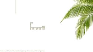 Template PPT Universal Tema Angin Segar Fan Suya