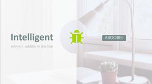 เทมเพลต ppt แนะนำ บริษัท บรรยากาศสไตล์ยุโรปและอเมริกาขนาดเล็กที่หรูหราและสวยงาม