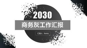 Сломанный треугольник арт вентилятор классический серый бизнес шаблон отчета о работе п.