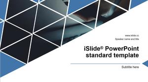 Геометрическая графика план резки творческий классический синий серый плоский стиль бизнес сводный отчет шаблон п.п.