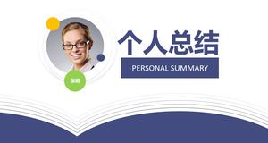 Modelo de ppt de resumo de final de ano pessoal simples e prático