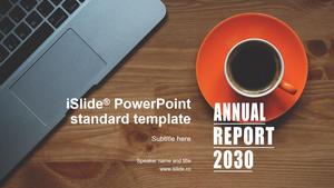 Suasana bisnis rekreasi suasana sederhana template laporan kerja gaya Eropa dan Amerika