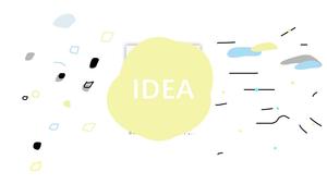 Post-it note creative small fresh artistic style work summary report ppt template