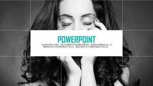 เทมเพลต PPT สำหรับ บริษัท เสื้อผ้าแฟชั่นและศิลปะที่สง่างาม