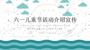 Promoção de introdução de atividades para o Dia das Crianças educação infantil modelo de ppt