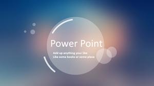 Piękne marzycielskie matowe tło przezroczyste kropki kreatywna okładka ios wiatr biznes uniwersalny szablon ppt