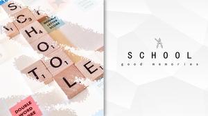 Elegancki szary niski trójkąt tło w stylu kampusu nauczania podsumowanie pracy szablon raportu ppt