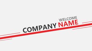 선과 기하학적 그래픽 절단 예술 창조적 조판 유럽과 미국 스타일의 대기 작업 요약 PPT 템플릿