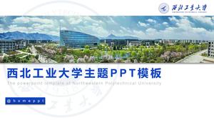 Northwestern Polytechnical University tema rezumat raport lucrare general șablon ppt