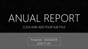 Faltige Linienschattierung durchscheinende Karte High-End schwarz europäischen und amerikanischen Geschäftsbericht ppt Vorlage