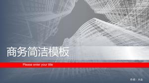 Modèle de ppt classique gris simple entreprise