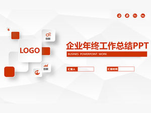 Zarif gri düşük üçgen arka plan mikro üç boyutlu kurumsal çalışma özeti ppt şablonu