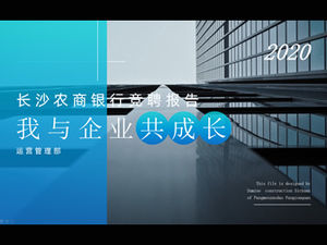 Saya tumbuh dengan template ringkasan rencana kerja pribadi gaya bisnis perusahaan