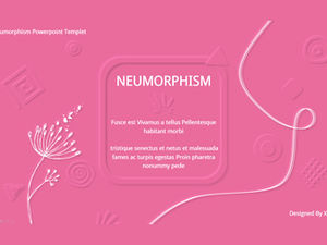 Barbie powder new mimicry fun style theme ppt template