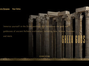 Modello ppt tema mitologia greca