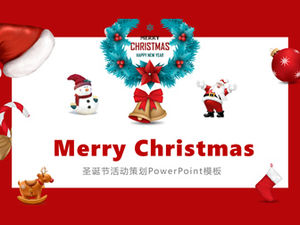 Modelo de ppt de planejamento de evento Feliz Natal