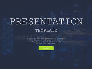 Template laporan kerja bisnis gaya Eropa dan Amerika yang energik, penuh warna, indah, dan atmosfer yang diisi dengan gambar Anda sendiri