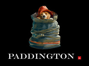 Plantilla ppt del tema de la película "Paddington Bear 2"