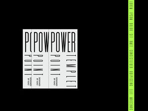 Template ppt tema perencanaan kreatif dan kewirausahaan yang menonjol dari keramaian