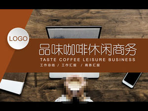 Skosztuj szablonu raportu podsumowującego pracę biznesową w wolnym czasie ppt