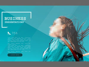 18 European and American style atmospheric cover ppt templates