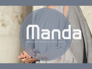 欧美时尚杂志风格服装产品展示介绍ppt模板（68P）