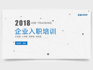 Modèle PPT de formation interne en entreprise pour la formation d'intégration des nouveaux employés