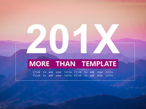 Perusahaan latar belakang yang luar biasa dan pengenalan bisnis produk template ppt gaya iOS