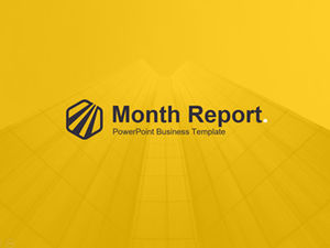 Plantilla ppt de informe de resumen de trabajo eólico europeo y americano de atmósfera plana amarilla gris llena de imágenes de usted mismo