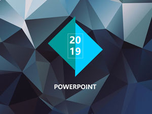 Basso volto vento sfondo ad alto contrasto colore corrispondenza semplice e alla moda modello di rapporto di sintesi del lavoro ppt