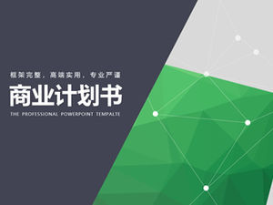 LOWPOLY modello ppt piano ppt di business atmosfera creativa atmosfera creativa di fascia alta