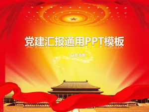 Szablon ppt raportu podsumowującego raport dotyczący prac budowlanych oddziałów partii