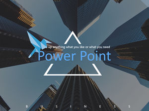 Mil grullas de papel: imagen grande de gran altura, fondo de portada, plantilla ppt de negocio universal azul creativo geométrico